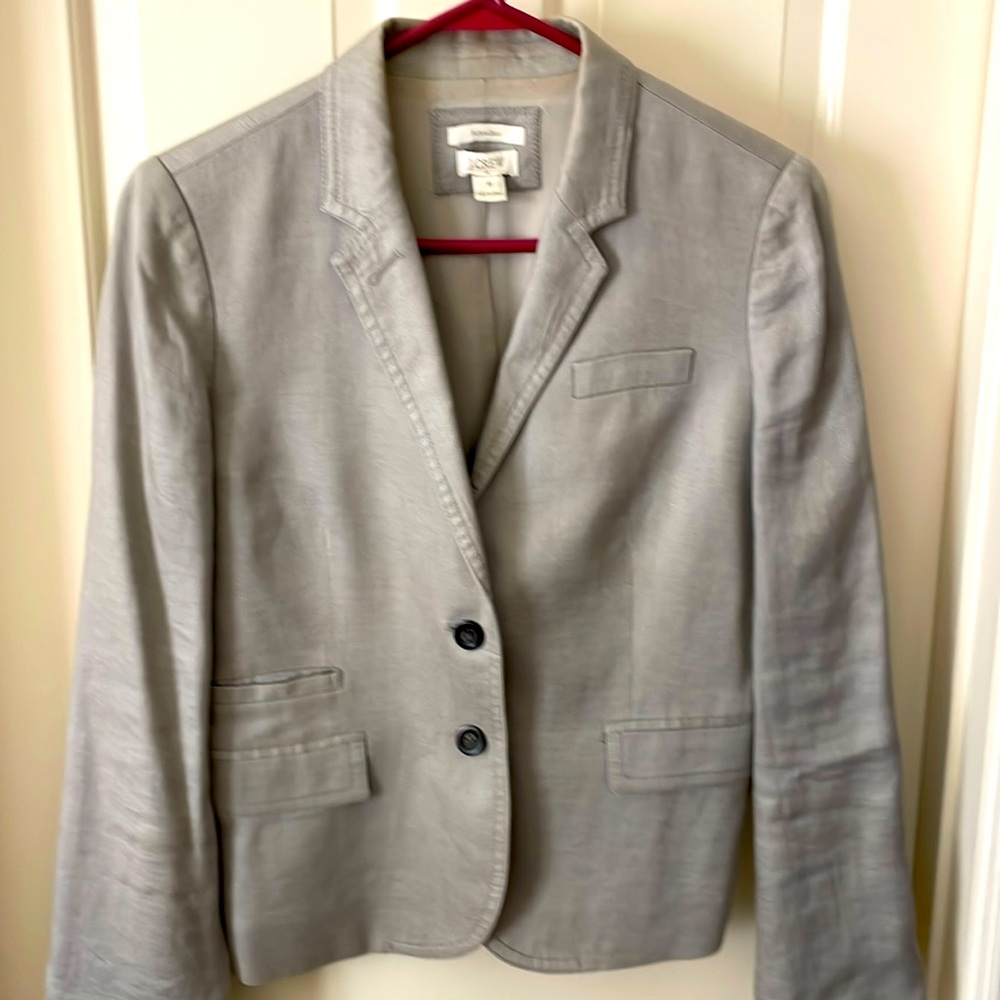 J Crew Schoolboy linen Blazer size 8